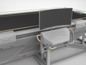 Sci-fi furniture exterior Modello 3D