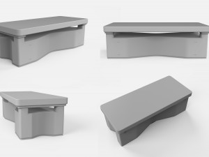 Sci-fi furniture exterior Modello 3D