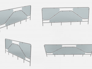 Sci-fi furniture exterior Modello 3D