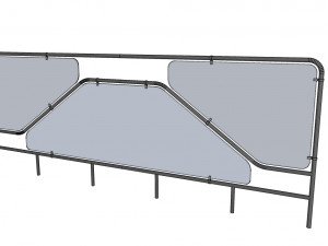 Sci-fi furniture exterior Modello 3D