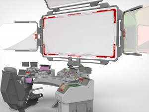 Sci fi computer Modelo 3D
