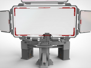 Sci fi computer Modelo 3D
