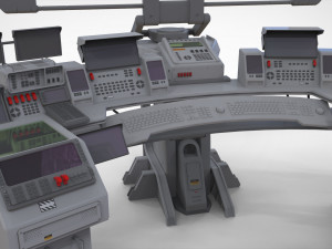 Sci fi computer Modelo 3D