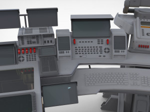 Sci fi computer Modelo 3D