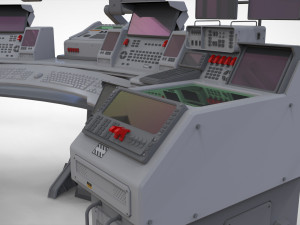 Sci fi computer Modelo 3D
