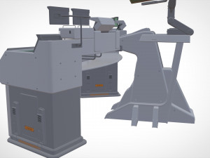 Sci fi computer Modelo 3D