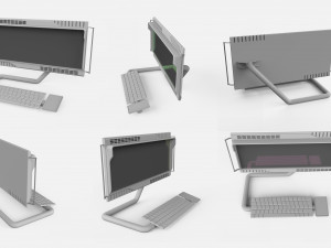 Sci fi computer Modelo 3D