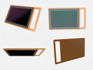 Computadora de ciencia ficci&oacute;n Modelo 3D