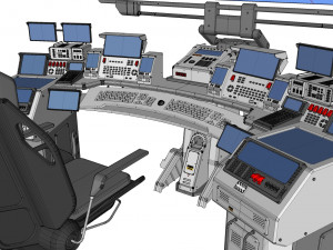 Sci fi computer Modelo 3D