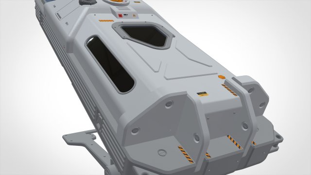 Sci Fi Cryogenic Capsule 3D Model In Diğer 3DExport