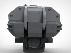 Sci fi cryogenic capsule 3D 모델