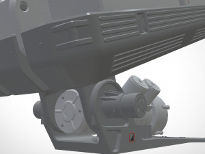 Sci fi cryogenic capsule 3D 모델