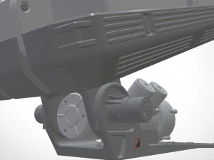 Sci fi cryogenic capsule 3D Model