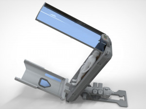 Sci fi cryogenic capsule 3D 모델