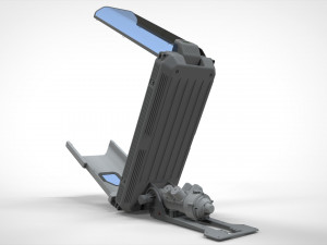 Sci fi cryogenic capsule 3D 모델