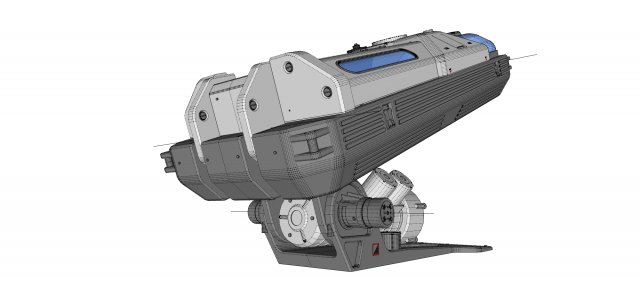 Sci Fi Cryogenic Capsule 3D Model In Diğer 3DExport