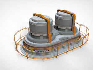 Sci fi modular environment 7 Model 3D