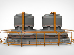 Sci fi modular environment 7 Model 3D