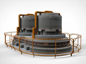 Sci fi modular environment 7 3D Model