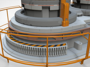 Sci fi modular environment 7 Model 3D