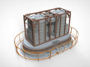 Sci fi modular environment 7 3D Model