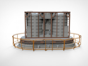 Sci fi modular environment 7 Model 3D