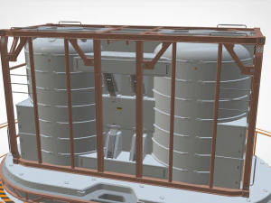 Sci fi modular environment 7 3D Model