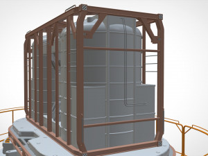 Sci fi modular environment 7 Model 3D