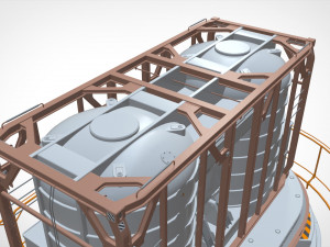 Sci fi modular environment 7 Model 3D
