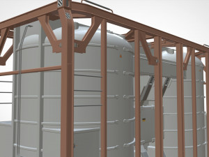 Sci fi modular environment 7 Model 3D