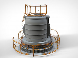 Sci fi modular environment 7 Model 3D