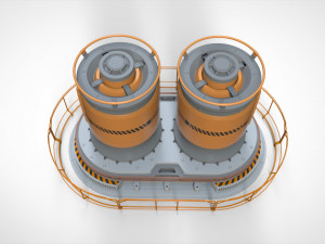 Sci fi modular environment 7 Model 3D