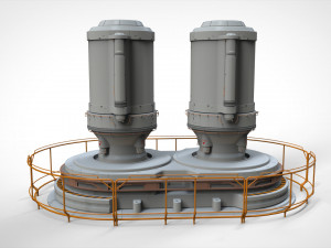 Sci fi modular environment 7 Model 3D