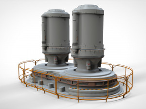 Sci fi modular environment 7 Model 3D