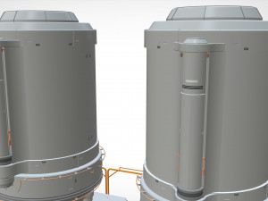 Sci fi modular environment 7 Model 3D
