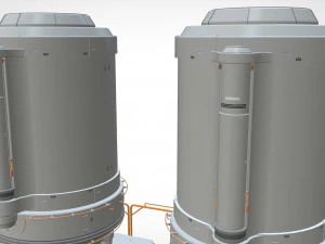 Sci fi modular environment 7 3D Model