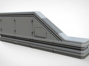 Sci-fi architecture kitbash 14 3D 模型