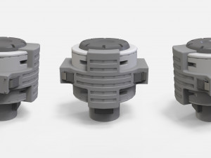 Sci-fi architecture kitbash 14 3D 模型
