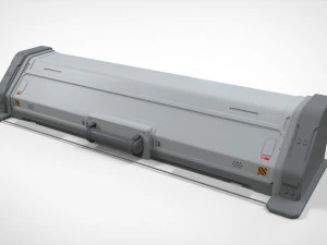 Sci-fi architecture kitbash 14 3D Model