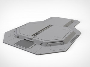 Sci-fi architecture kitbash 14 3D 模型