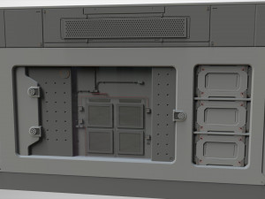 Sci-fi architecture kitbash 15 3D Model