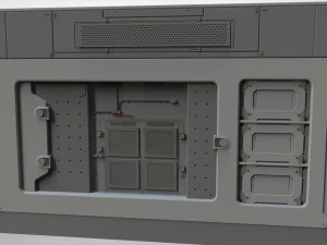 Sci-fi architecture kitbash 15 3D Model