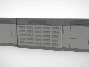 Sci-fi architecture kitbash 15 3D Model