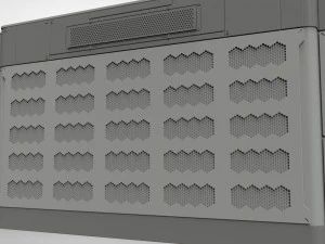 Sci-fi architecture kitbash 15 3D Model