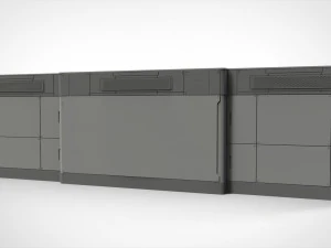Sci-fi architecture kitbash 15 3D Model