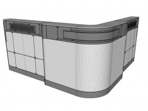 Sci-fi architecture kitbash 15 3D Model