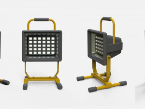 Sci fi lighting 3 3D Model