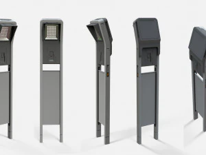 Sci fi lighting 3 3D Model