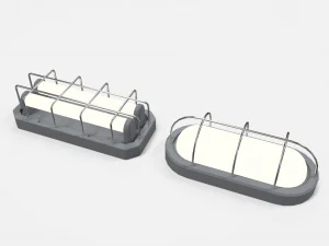 Sci fi lighting 3 3D Model