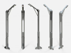 Sci fi lighting 3 3D Model
